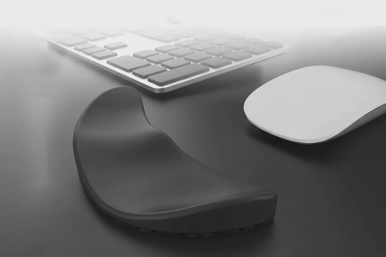 Ergonomisches Silikon-Mauspad mit Gel-Handgelenkauflage