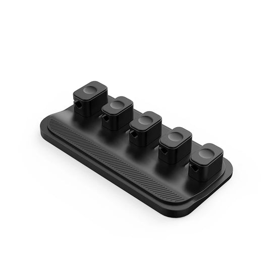 5er-Set Magnetische Kabelclips – Kabelhalter für Schreibtisch, Wand, Büro & Auto