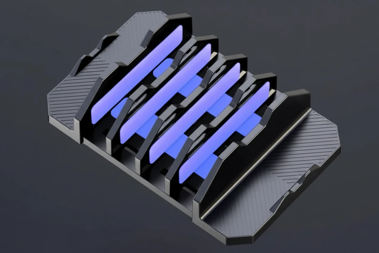 Verstellbarer Vertikaler Laptop-Ständer 3-in-1