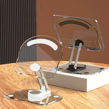360° Drehbarer Transparenter Tablet-Ständer