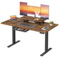Elektrischer Schreibtisch mit Monitorständer und Stauraum – perfekt für dein Home Office
Dieser höhenverstellbare Schreibtisch bietet dir maximale Flexibilität zwischen Sitzen und Stehen. Mit großer Arbeitsfläche, integriertem Monitorständer und praktischer Schublade schaffst du ein organisiertes und produktives Setup. Ideal für modernes, ergonomisches Arbeiten im Home Office.