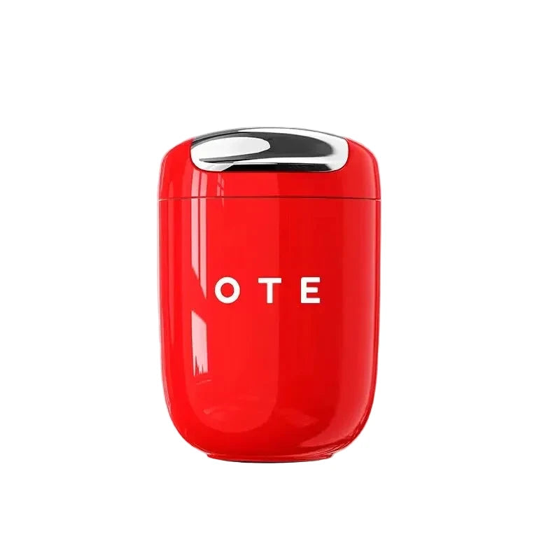 Minimalistischer Isolierbecher für ein modernes Home Office | Smarter Home Office  rot