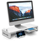 Monitorständer mit Schublade – Höhenverstellbarer & faltbarer Desktop Riser