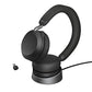 Jabra Evolve2 75 Wireless PC Headset mit Ladedock, 8-Mikro-Technologie, mit moderner aktiver Geräuschunterdrückung