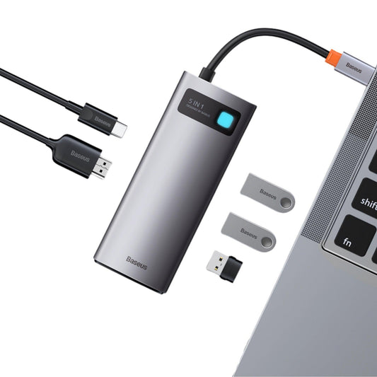Multifunktionaler USB Type C Hub / Multiport Docking Station - Smarter Home Office - Home Office Zubehör und Ausstattung für Remote Arbeiter