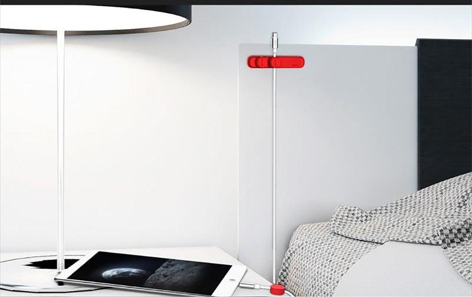 Innovative magnetische Kabelhalter Clips (3 Stk) - Smarter Home Office - Smartes Arbeiten im Home Office und Unterwegs