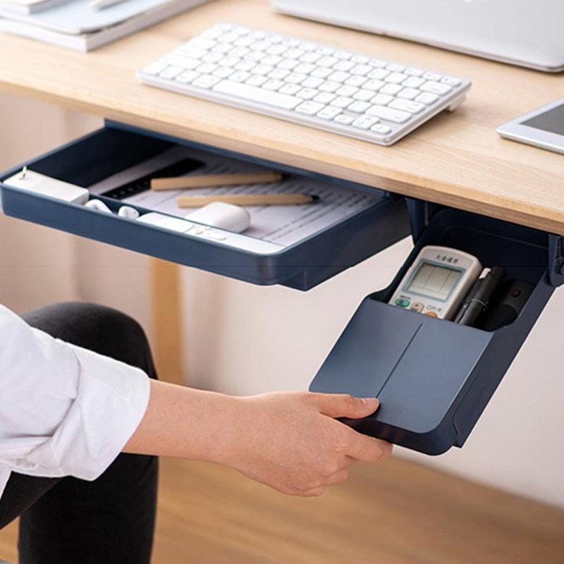 home office aufbewahrung Multifunktionale Aufbewahrungsbox, Schublade unter dem Tisch – Smarter Home Office