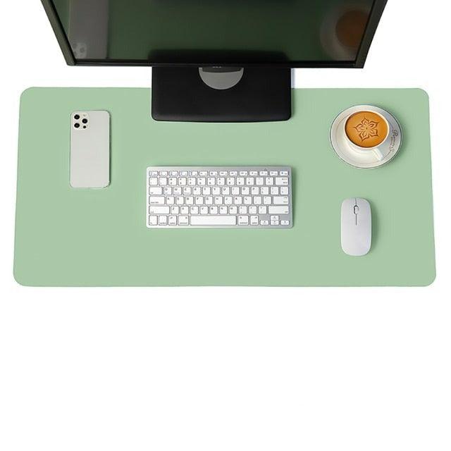 Schreibtischunterlage / Mauspad aus Leder, vegan - Smarter Home Office - Smartes Arbeiten im Home Office und Unterwegs