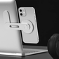 Dualscreen Phone Holder - magnetischer Smartphone Halter für Laptops/Bildschirme, passend mit z.B. iPhone 12/13 MagSafe - Smarter Home Office - Smartes Arbeiten im Home Office und Unterwegs